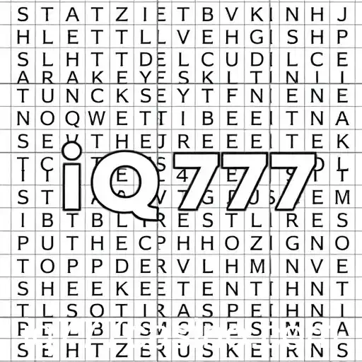 Exploring the Intricate World of Word Search Games: A Dive into 'iq777'